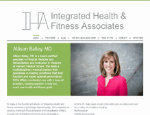 Tablet Screenshot of ihfaboston.com